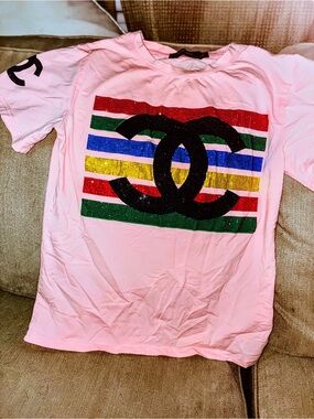 CHANEL | Tops | Chanel Viva Coco Cuba Libre Tshirt White | Poshmark